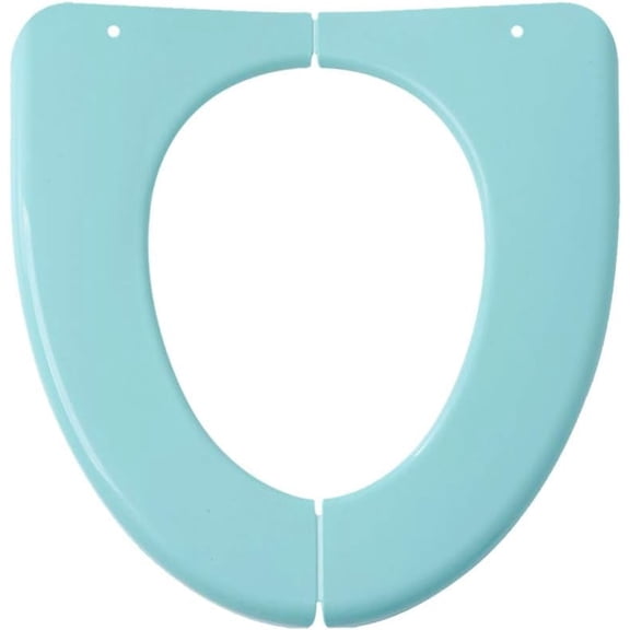 HEALLILY Folding Toilet Pad for Home Travel Potty Seat Washable Folding Safe Healthy Travel Pad Training Tool Toilet Seat Cover Seat Cushion for Adult and Kids (Green)