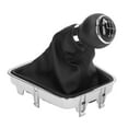 thumbnail image 4 of Car Gearstick Gaiter Kit, Wear  Fine Workmanship PVC Leather 5 Speed Anti Aging Gear  Knob Boot Set  For Car Black, 4 of 8