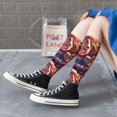 thumbnail image 7 of Saiise Chucky Ak Funny Socks Men Women Boys Kids Adults Novelty Graphic Crew Tube Socks Crazy Design Casual Dress Socks for Sports,Running,Travel, 7 of 7