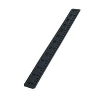 Boat Deck Fishing Ruler EVA with Adhesive Backing Precision Marks Easy to Read High Density Fish Measuring Tool for Fishing Sailboats Yachts dark gray black