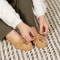 thumbnail image 5 of Minnetonka Women's Thunderbird Animikii Soft Leather Sole, Brown, Size 5.5, 5 of 9