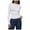 White, variant on GEWSEY Womens Long Sleeve Shirts Fitted Tops Stretchy Base Layer Basic Tight Thermal Undershirt (White, M)