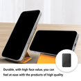thumbnail image 2 of AMERTEER Attachable Phone Card Holder Table Cellphone Stand Smartphone Case Portable Travel Back Cover Storage Organizer Bracket Brown, 2 of 10
