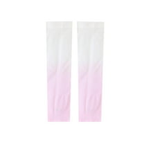 Arm Protection Sleeves for Little Girls Cooling Sun Sleeve with Thumb Hole Youth Outdoor Forearm Cover