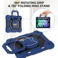 thumbnail image 4 of Case For iPad mini 6 (2021)/mini 7 (2024) Multi-functional With 360 Rotating Stand and Shoulder Strap, 4 of 8