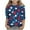 Style 6, variant on 4th of July Patriotic T-Shirts for Girls American Flag 3/4 Sleeve Crewneck Tops USA Flag Stars Stripes Graphic Tee, Sizes 3-4 Years