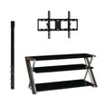Whalen Xavier 3in1 Television Stand for TVs up to 70", Warm Ash