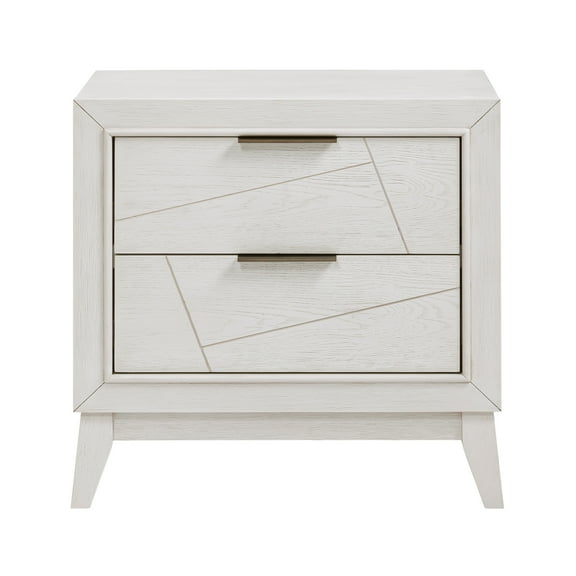 Newboti Furniture Antique White Finish Nightstand with Drawers Modern Bedroom Furniture 1pc 97979