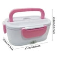 thumbnail image 2 of BotaniNest Chauffe-Repas Portable, Contenant Isolé Chauffant pour Repas, pour Voyage, Plein Air, Camping, Randonnée et Voyages, avec Contrôle de Température Réglable et Batterie Rechargeable, 2 of 5
