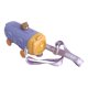 thumbnail image 3 of Botella de agua para autobús para niños con pajitas, bonita botella de agua con correa extraíble, botella de bebida deportiva de 500 ml, para niños y Violeta, 3 of 9