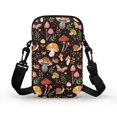 thumbnail image 2 of HELLHERO Bat Red Halloween Pattern Small Crossbody Purse Double Deck Daily Use Men, Women Shoulder Bags Women Adjustable Shoulder Strap, 2 of 7