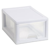 Sterilite Corp Stackable Closet Organizer, White