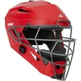 thumbnail image 7 of All Star MVP Pro Matte Catcher Helmet Scarlet Large, 7 of 7