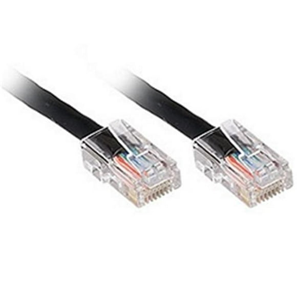 Generic 119 5239 CAT5e Patch Cable&#44; 1ft&#44; Black