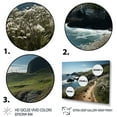 thumbnail image 3 of Designart "Path Along the Coast III" Landscapes Floater Framed Wall Art Print, 3 of 7