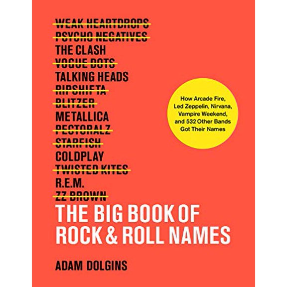 Pre-Owned The Big Book of Rock & Roll Names: How Arcade Fire, Led Zeppelin, Nirvana, Vampire Weekend, and 532 Other Bands Got Their Names, 9781419732591, 1419732595, Paperback,