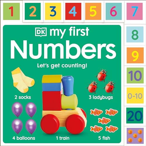 Pre-Owned My First Numbers: Let's Get Counting! (My First Tabbed Board Book), 9780744098365, 074409836X, Paperback,