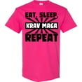 thumbnail image 3 of Inktastic Eat, Sleep, Krav Maga, Repeat T-Shirt, 3 of 5