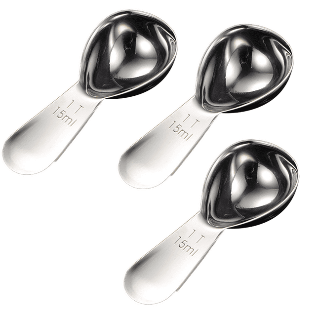 Coffee Scoop Stainless Steel Coffee Scoops Short Handle Tablespoon Measuring Spoons for Coffee Tea Sugar