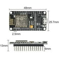 thumbnail image 5 of KeeYees ESP8266 NodeMCU CP2102 ESP-12E Carte de Développement Internet Wifi Module Sans Fil Compatible avec Arduino IDE, 5 of 5