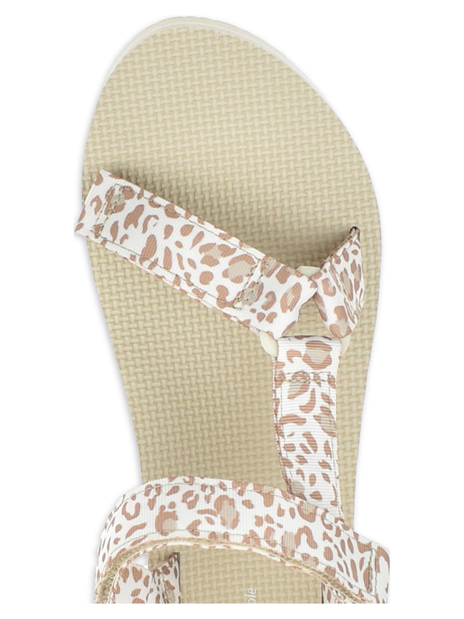 Time and Tru Women's Platform Nature Sandals