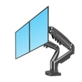 thumbnail image 1 of F160 Gas Spring 360 Degree Desktop 17"-27" Dual Monitor Holder Arm With USB3.0 Monitor Mount Bracket Load 2-9kg Each ,Easy to Use, 1 of 7
