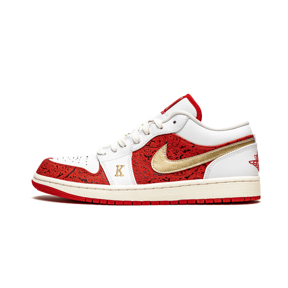 Jordan MENS Air Jordan 1 Low SE "Spades" DJ5185 100 from Stadium Goods