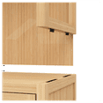 thumbnail image 5 of Large capacity multifunctional bamboo storage cabinet furniture for bathroom and living room, 5 of 7