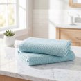 thumbnail image 5 of REGALWOVEN Cotton Hand Towel Set, 13" x 30" Solid Waffle Hand Towels, Soft Towels for Bathroom, Hotel and Spa Light Blue 4-Piece, 5 of 7