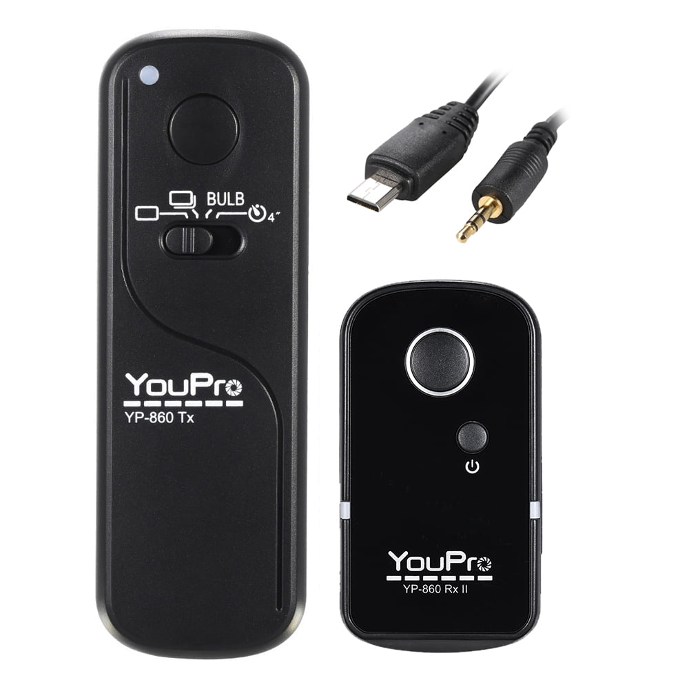 YouPro YP860 2.4G Wireless Remote Control Shutter Release Receiver for