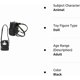 thumbnail image 3 of Anime Doll Cosplay Light Black Bag Kawaii Mini Backpack Cute Cosplay Backpack Girl Doll Handbag (Black), 3 of 4