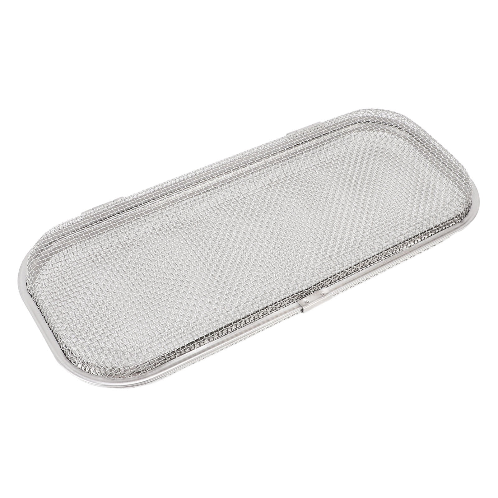 LAZIOEGR 304 Stainless Steel Dishwasher Utensil Basket – Compact 11.5x26.5x3.5 cm Mesh Holder for Spoons, Chopsticks & Small Kitchen Items, Durable & Space‑Saving