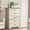 Grey brown 5 Drawer, variant on Garderth 5/6 Drawer Dresser,Modern Chest Of Drawers,Wood Dresser TV Stand,Wide Dresser For Bedroom,Tall Dresser Storage Organizer For Living Room Hallway Entryway