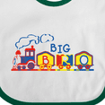 thumbnail image 4 of Inktastic Train Big Bro Boys Baby Bib, 4 of 4