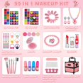 thumbnail image 2 of Kit de maquillaje Kuovei, 99 unidades, para niñas, con espejo, cintas para el pelo y uñas, 2 of 7