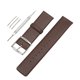 thumbnail image 3 of Correas de cuero liberan rápidamente correas de cuero correas de cuero correas de cuero reemplazan Huawei GT 2 engranajes 46 20mm hebillas de plata, 3 of 10
