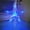 blue, variant on LED Star Lamp Christmas Tree Top Star Light Xmas Tree Hanging Ornaments Battery Power New Year Christmas Decorations For Home