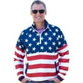 thumbnail image 2 of Mens American Flag Pullover, 2 of 2