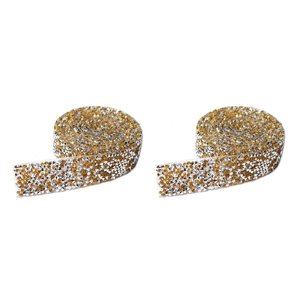 Inteprter Pegatinas ostentosas, decoración de cristal de resina, cuentas decorativas, adhesivo de fusión en caliente, diseño autoadhesivo, tira de tipo 3 3 cm de ancho 2piezas Inteprter CBP336030