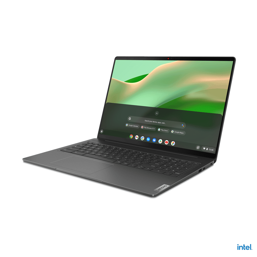 Lenovo Ideapad Gaming Chromebook Laptop, 16.0" WQXGA 2.5K IPS, Intel Core i3-1215U, 8GB RAM, 128GB eMMC, Storm Grey, 82V80009UX, Cloud Gaming