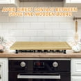 thumbnail image 4 of Twister.CK Bamboo Cutting Board Stovetop Cover, 30"x20" Extra Large Noodle Board with 4 Removable Feet, Juice Groove, Stove Top Covers for Electric Stove, Gas Burners, Counter Space, 4 of 7