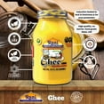 thumbnail image 3 of Rani Ghee Pure & Natural from Grass Fed Cows (Clarified Butter) 2lbs (32oz) ~ Glass Jar | Paleo Friendly | Keto Friendly | Gluten Free | Kosher | Product of USA, 3 of 9
