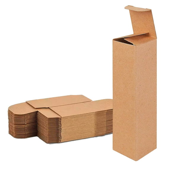 Ucanpack Kraft Product Boxes, Cardboard Packaging Paper Board Gift Box, 3 x 3 x 10" - 500/Bundle