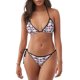 thumbnail image 1 of Fotbe Red Wine Glass Bottle Traje de Baño para Mujer de Dos Piezas – Bikini Sexy de Tirantes Tipo Halter con Diseño Triangular, 1 of 6
