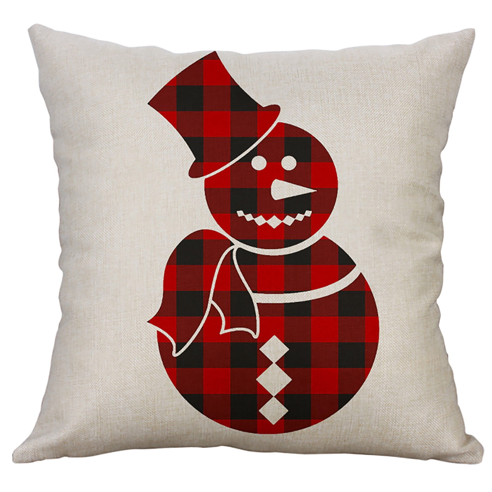 RKSTN Pillow Christmas Sofa Bed Home Decor Case Cushion Cover Throw Pillow Christmas Decorations Walmart