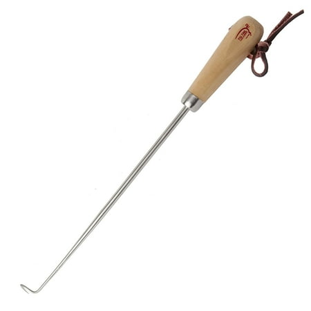 Pigtail Food Flipper Fork - Pig Tail Food Flipper Jr, 12-Inch, flipper 12inch Tail by Jr Flipper 12Inch Pig Food Pigtail By Jaccard Ship from US