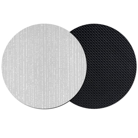 Abstract Polka Dot Coasters Set of 2 Absorbent Coasters for Drinks Geometric Dotted Stripes Modern Grey Coaster for Desk Coffee Table Protection Home Decor House Warming Gifts 4