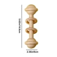thumbnail image 3 of Xihbxyly Despacho de Almacén Sonajero de Madera Natural para Bebés 0 a 1 Año, Sensorial Sensorial, Promueve Las Habilidades Motoras y Sensoriales, Seguro, 3 of 6