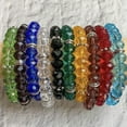 thumbnail image 3 of 1200 Pieces Charm Glass Seed Bead Box Set of 24 Ribbon Storage Round Beads for DIY Bracelet Necklaces Crafting, 3 of 9