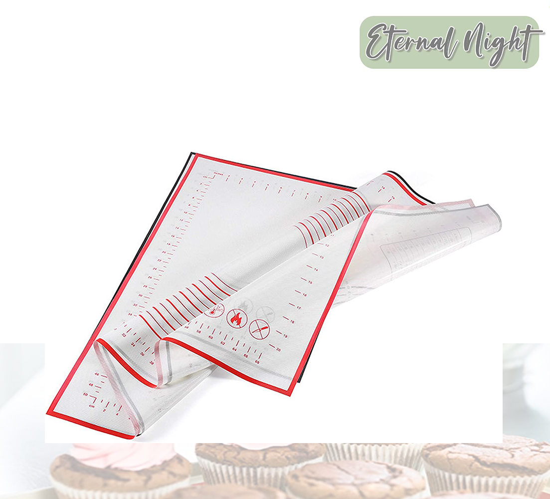 Extra Large Silicone Baking Mat 32" By 24" Nonslip Premium Pastry Mat
